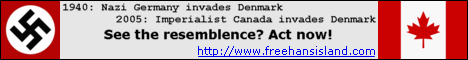 Free Hans Island - website banner 2